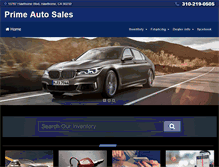 Tablet Screenshot of primeautola.com